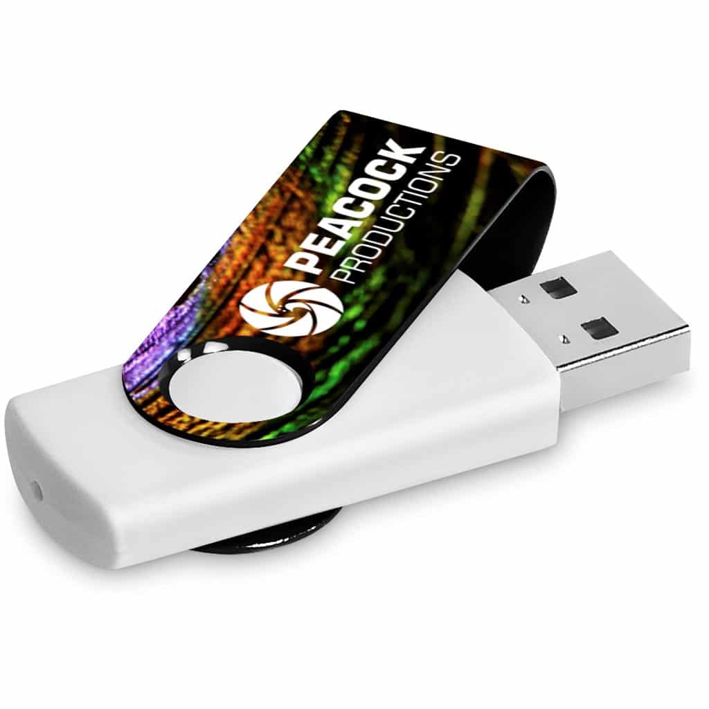 Altitude Axis Gyro White Flash Drive – 16GB — Altitude Axis Gyro White Flash Drive – 16GB