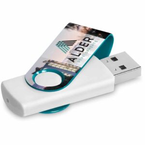 Altitude Axis Gyro White Flash Drive - 16GB - Image 14