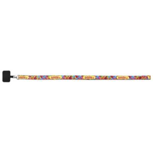 Alternative view of Altitude Turaco Double-Sided Sublimated Satin Crossbody Phone Strap