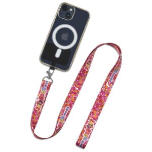 Altitude Turaco Double-Sided Sublimated Satin Crossbody Phone Strap - Image 4