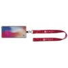 Altitude Firenze Double-Sided Sublimated Satin Phone Lanyard — Altitude Firenze Double-Sided Sublimated Satin Phone Lanyard