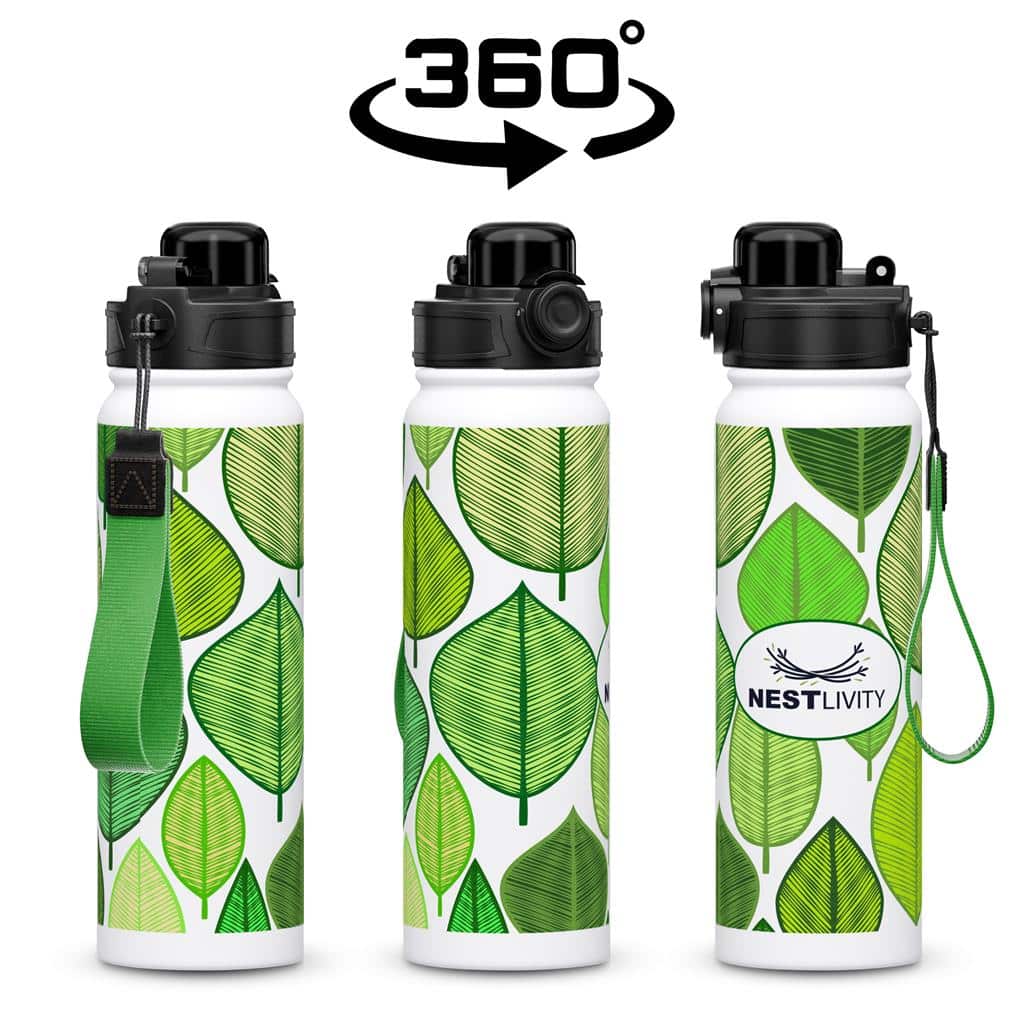 Altitude Serrano Stainless Steel Vacuum Water Bottle – 750ml - Image 3