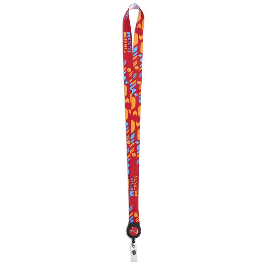 Altitude Badge Reel Single-Sided Sublimated Satin Lanyard - Image 8