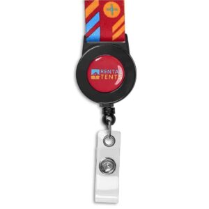 Altitude Badge Reel Single-Sided Sublimated Satin Lanyard - Image 10