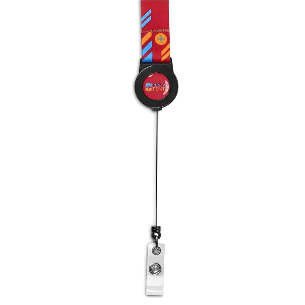 Altitude Badge Reel Single-Sided Sublimated Satin Lanyard - Image 6
