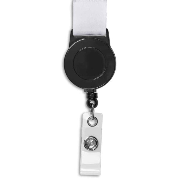 Altitude Badge Reel Double-Sided Sublimated Satin Lanyard — Altitude Badge Reel Double-Sided Sublimated Satin Lanyard