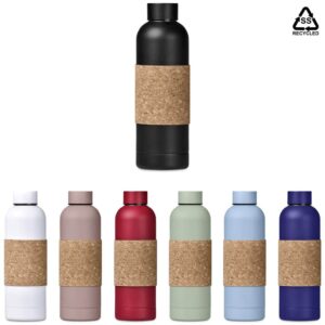 Kooshty Bermuda Kork Recycled Stainless Steel Water Bottle - 800ml - Image 4