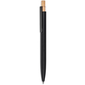 Okiyo Mimo Recycled Aluminum Ball Pen & Pencil Set - Black - Image 4