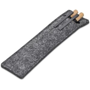 Okiyo Mimo Recycled Aluminum Ball Pen & Pencil Set - Black - Image 3