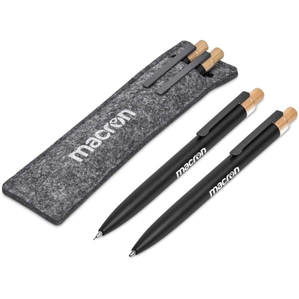 Okiyo Mimo Recycled Aluminum Ball Pen & Pencil Set — Okiyo Mimo Recycled Aluminum Ball Pen & Pencil Set