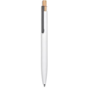 Okiyo Mimo Recycled Aluminum Ball Pen & Pencil Set - Solid White - Image 5