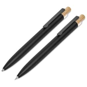 Okiyo Mimotu Ball Pen & Pencil Set - Black - Image 2