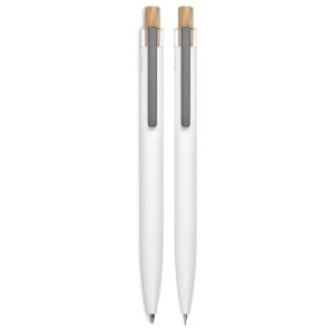 Okiyo Mimotu Ball Pen & Pencil Set - Solid White - Image 6
