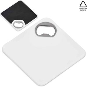 Altitude Sela Recycled Plastic Bottle Opener Coaster — Altitude Sela Recycled Plastic Bottle Opener Coaster