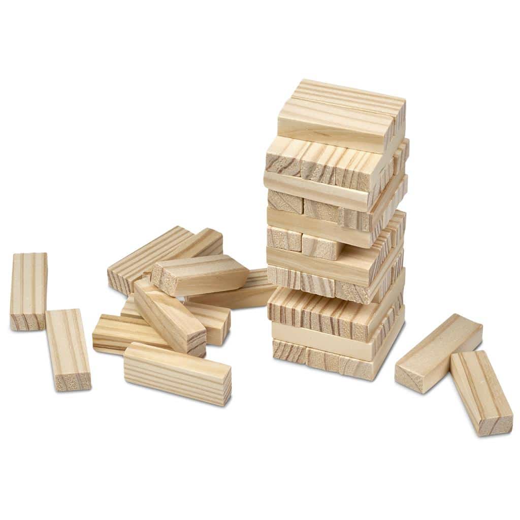 Altitude Tumble Wooden Block Tower Game - Image 3