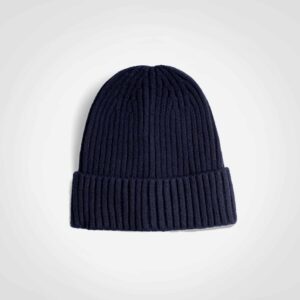 Alternative view of Glacier Ribbed Beanie