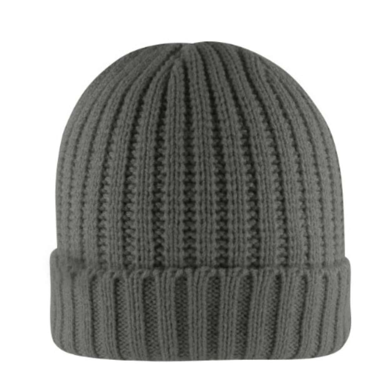 Rib Knit Cuffed Beanie - Image 12