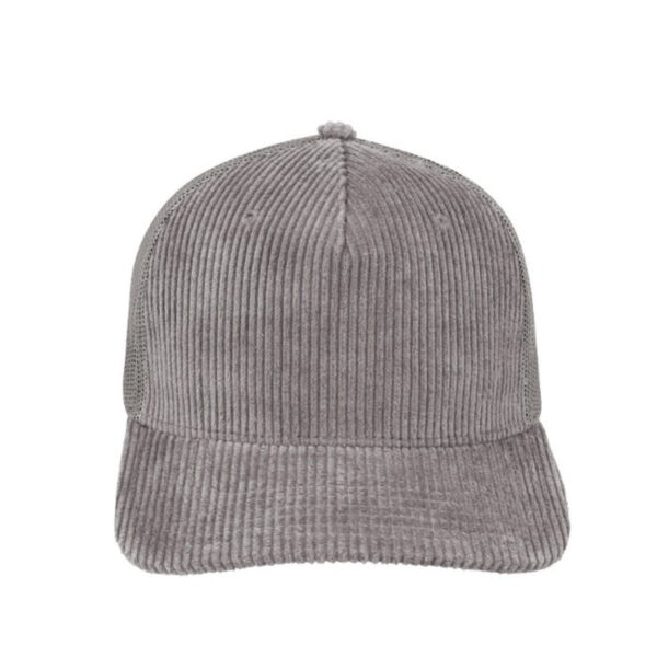 5 Panel Corduroy Trucker Cap — 5 Panel Corduroy Trucker Cap