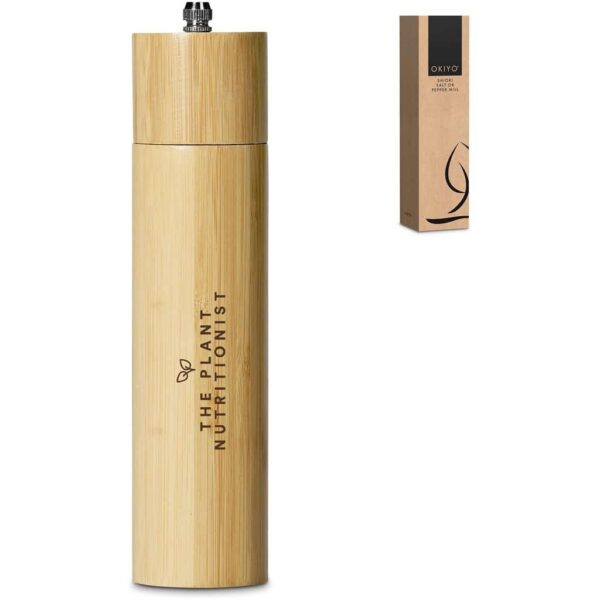Okiyo Shioki Bamboo Salt or Pepper Mill — Okiyo Shioki Bamboo Salt or Pepper Mill
