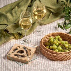 Okiyo Budonoki Bamboo Wine Accessories set - Image 5