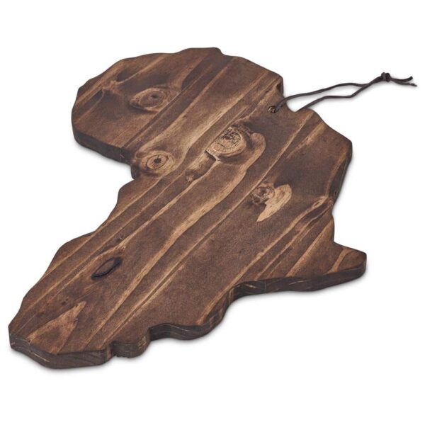 Serendipio African Shaped Wooden Serving Board — Serendipio African Shaped Wooden Serving Board