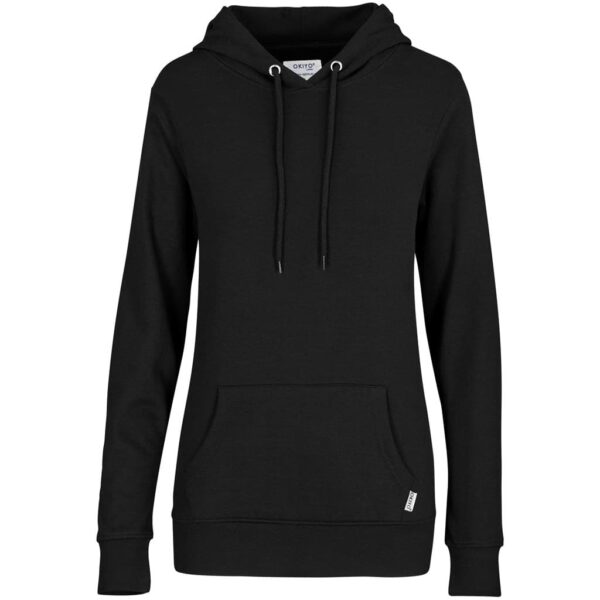 Ladies Okiyo Kaizen Eco Hooded Sweater — Ladies Okiyo Kaizen Eco Hooded Sweater