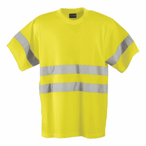 150g Poly Cotton Safety T-Shirt with tape — 150g Poly Cotton Safety T-Shirt with tape