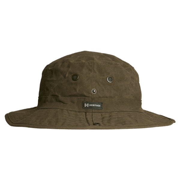 Heritage Washed Oil Skin Outdoor Hat — Heritage Washed Oil Skin Outdoor Hat