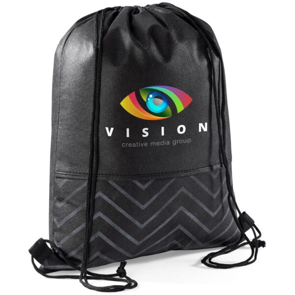 Altitude Waverly Non-Woven Drawstring Bag — Altitude Waverly Non-Woven Drawstring Bag