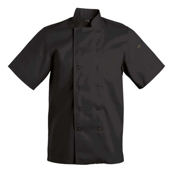 Savona Short Sleeve Chef Jacket Mens — Savona Short Sleeve Chef Jacket Mens