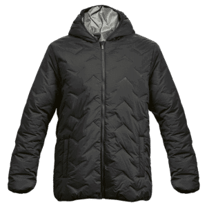Alternative view of Mock-Quilt Hooded Puffer Mens