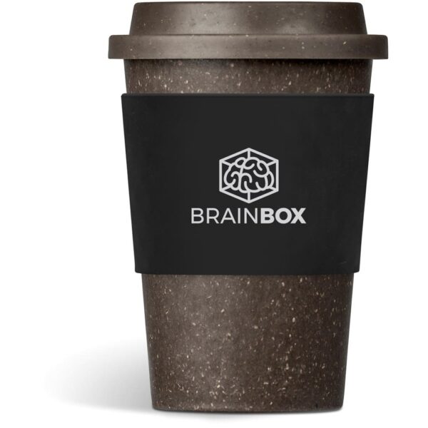 Kooshty Brown Bean Plastic Double-Wall Tumbler – 400ml — Kooshty Brown Bean Plastic Double-Wall Tumbler – 400ml