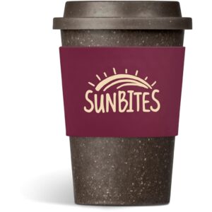 Kooshty Brown Bean Plastic Double-Wall Tumbler – 400ml - Image 13