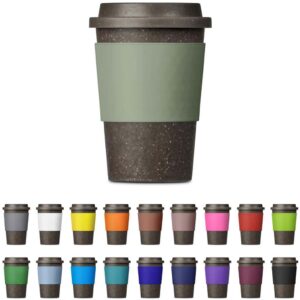 Kooshty Brown Bean Plastic Double-Wall Tumbler – 400ml - Image 5