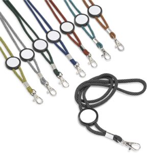 Alternative view of Altitude Candystripe Dome Lanyard