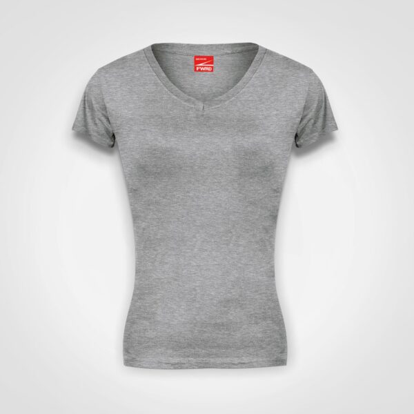 Ladies Fitted V-Neck T-Shirt — Ladies Fitted V-Neck T-Shirt