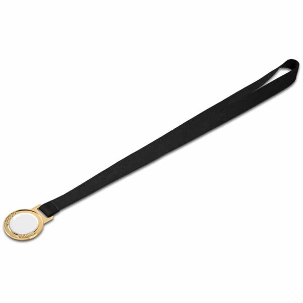 Altitude Achiever Medal With Black Petersham Lanyard — Altitude Achiever Medal With Black Petersham Lanyard