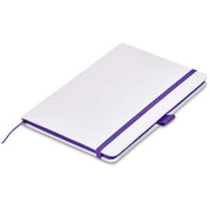 Altitude Tundra A5 Hard Cover Notebook - Purple - Image 3
