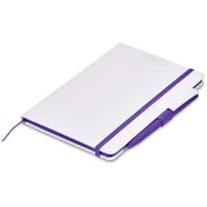 Altitude Tundra A5 Hard Cover Notebook - Purple - Image 2
