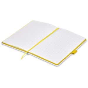 Altitude Tundra A5 Hard Cover Notebook - Yellow - Image 4