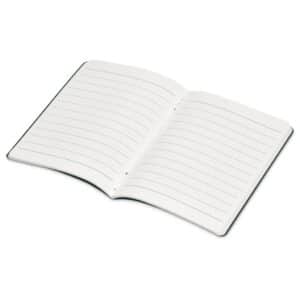 Okiyo Emika FSC Certified Paper A6 Soft Cover Notebook - Dark Green - Image 2