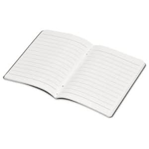 Okiyo Emika FSC Certified Paper A6 Soft Cover Notebook - Dark Grey - Image 5