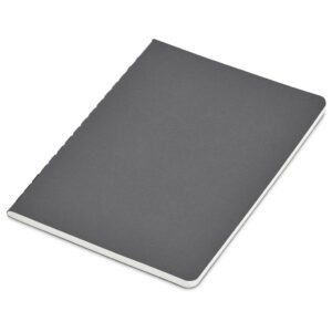 Okiyo Emika FSC Certified Paper A6 Soft Cover Notebook – Dark Grey — Okiyo Emika FSC Certified Paper A6 Soft Cover Notebook – Dark Grey