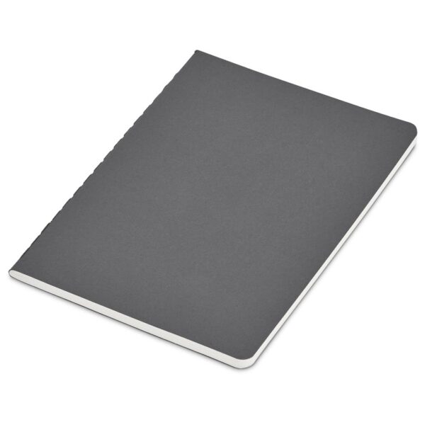 Okiyo Emika FSC Certified Paper A6 Soft Cover Notebook – Dark Grey — Okiyo Emika FSC Certified Paper A6 Soft Cover Notebook – Dark Grey