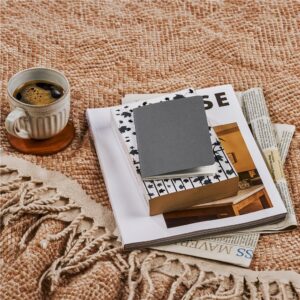 Okiyo Emika FSC Certified Paper A6 Soft Cover Notebook - Dark Grey - Image 2
