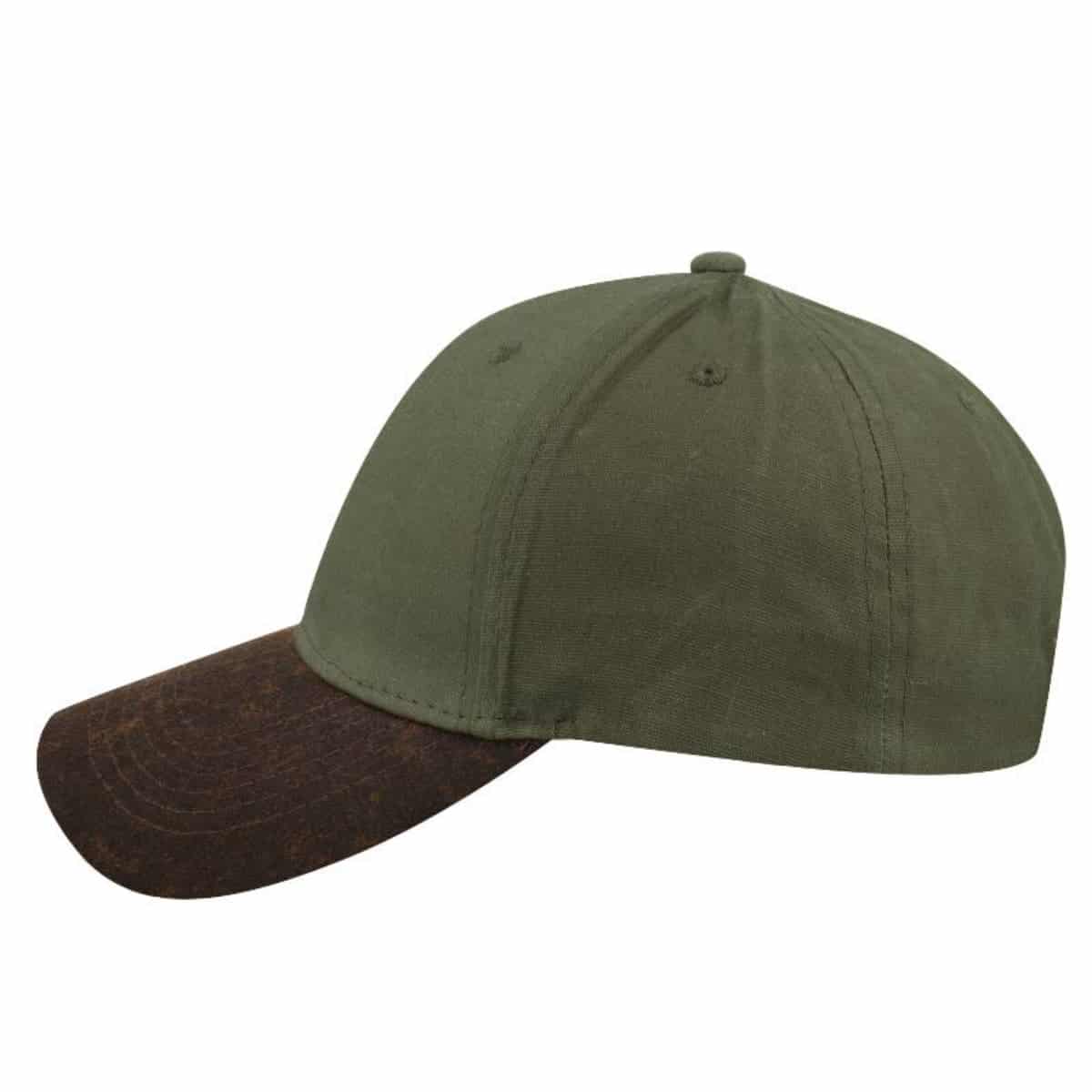 Two-Tone Waxed Oilskin 6 Panel - Image 24