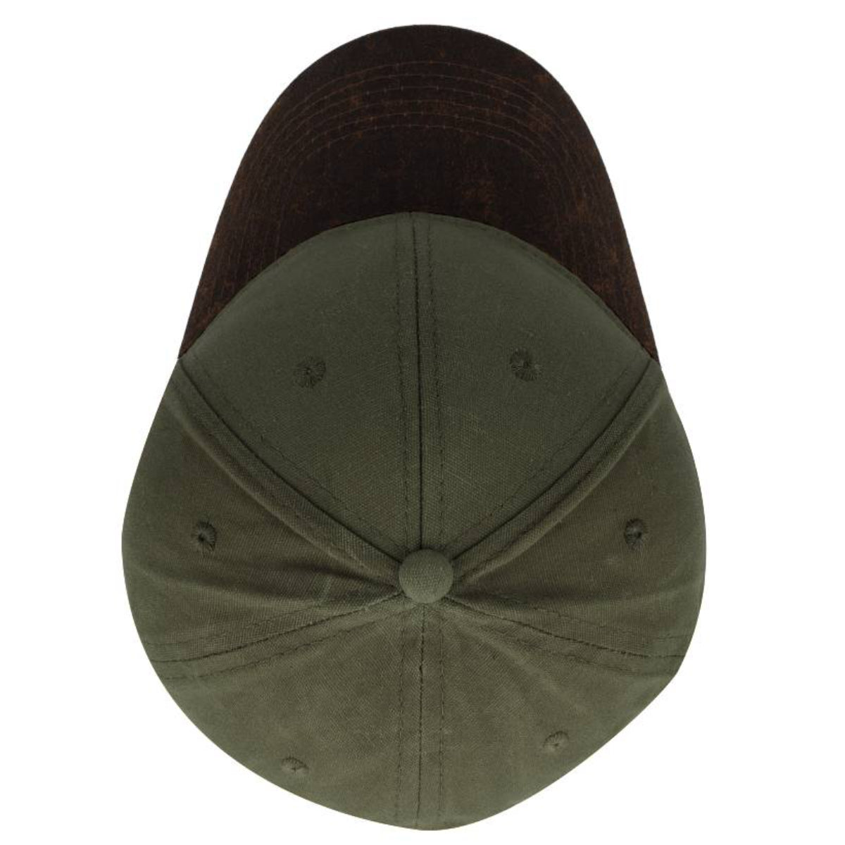 Two-Tone Waxed Oilskin 6 Panel - Image 27