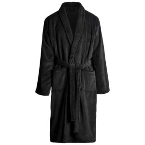 Serendipio Langham Mens Coral Fleece Bathrobe - Image 2