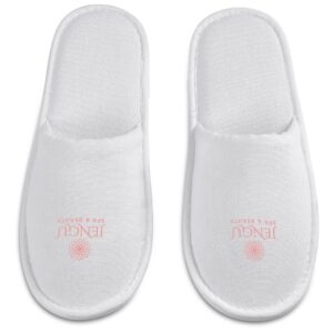 Serendipio Be Our Guest Linen Slippers - Image 4