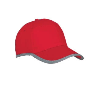6 Panel Reflective Binding Cap — 6 Panel Reflective Binding Cap
